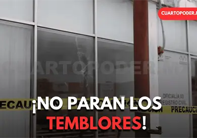 Registran sismo de 5.8; van más de mil réplicas Registran sismo de 5.8; van más de mil réplicas