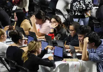 Examen de control, con tranquilidad en último día