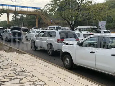 Carambolazo de cinco unidades deja daños