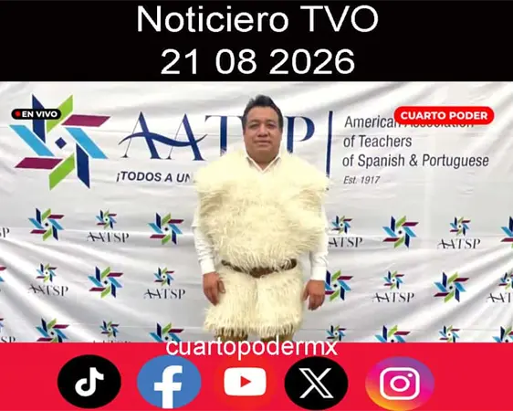 Noticiero TVO 21 08 2026. #TuDiarioVivir con Rodolfo Flores
