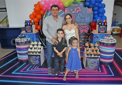 Carlos Fernando cumple 8 años