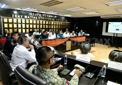 Presenta Melgar atlas de riesgo al consejo de PC