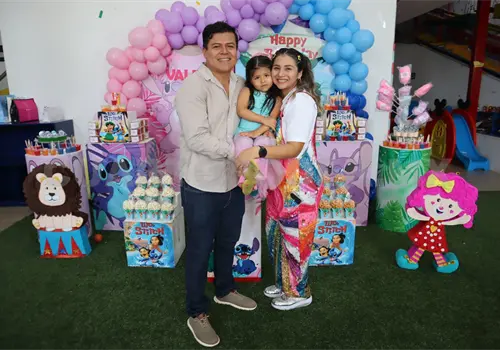 Valeria festeja sus 3 añitos