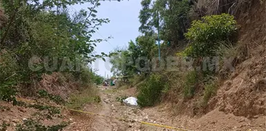Encuentran cuerpo en camino de terracería Encuentran cuerpo en camino de terracería