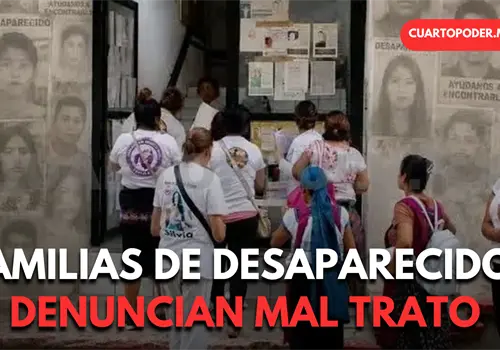 Discriminan a madres buscadoras por ser indígenas
