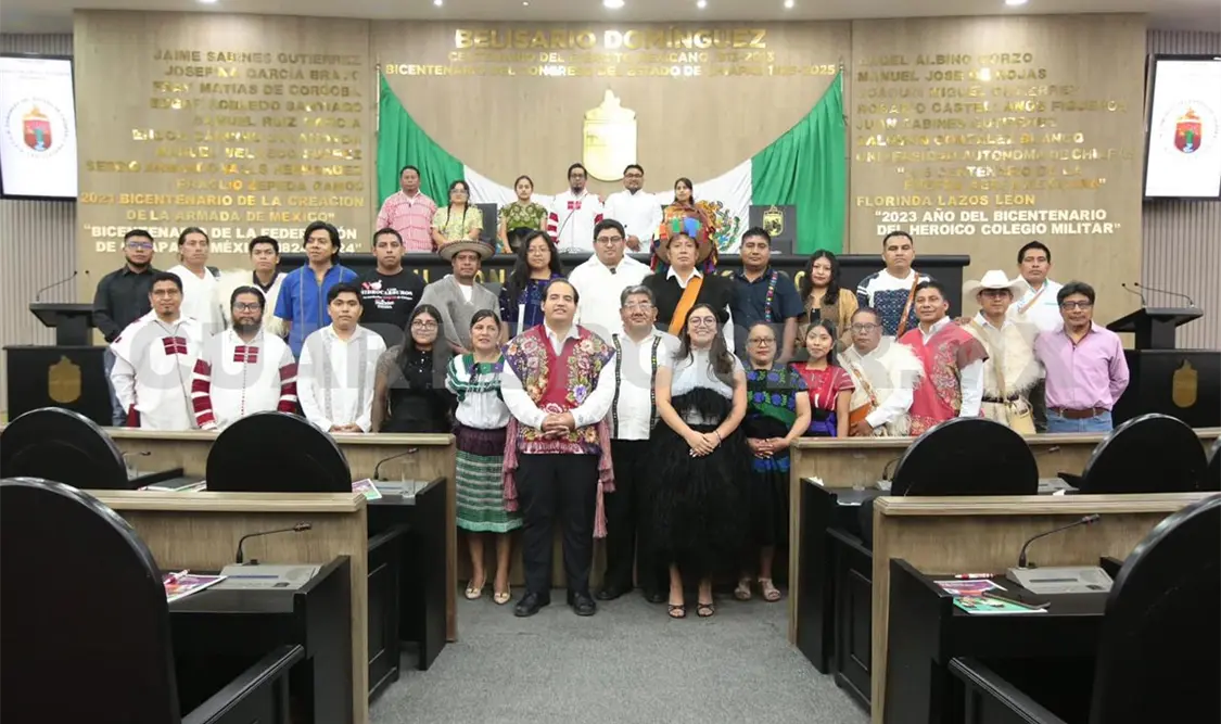 Los representantes populares presentaron temas relacionados con los pueblos y comunidades originarias de Chiapas. CP
