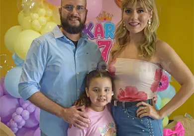 Kara festeja sus 7 añitos
