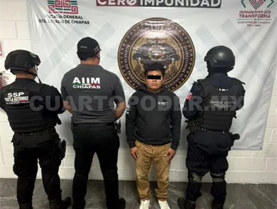 Detienen a presunto homicida en Tuxtla