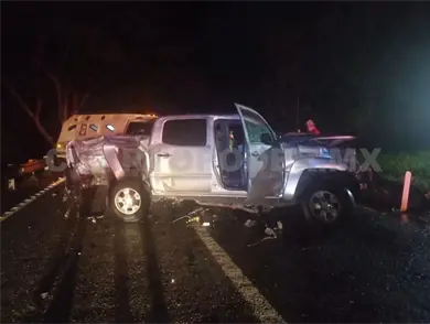 Brutal encontronazo en la Costera; cuatro heridos