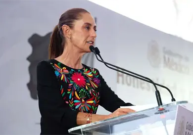 La gente está bien y contenta: Claudia  