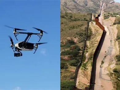 Suman cuatro drones derribados en la frontera