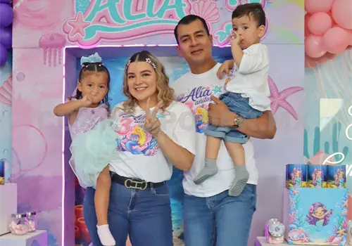 Alía, la sirena cumple 3 añitos