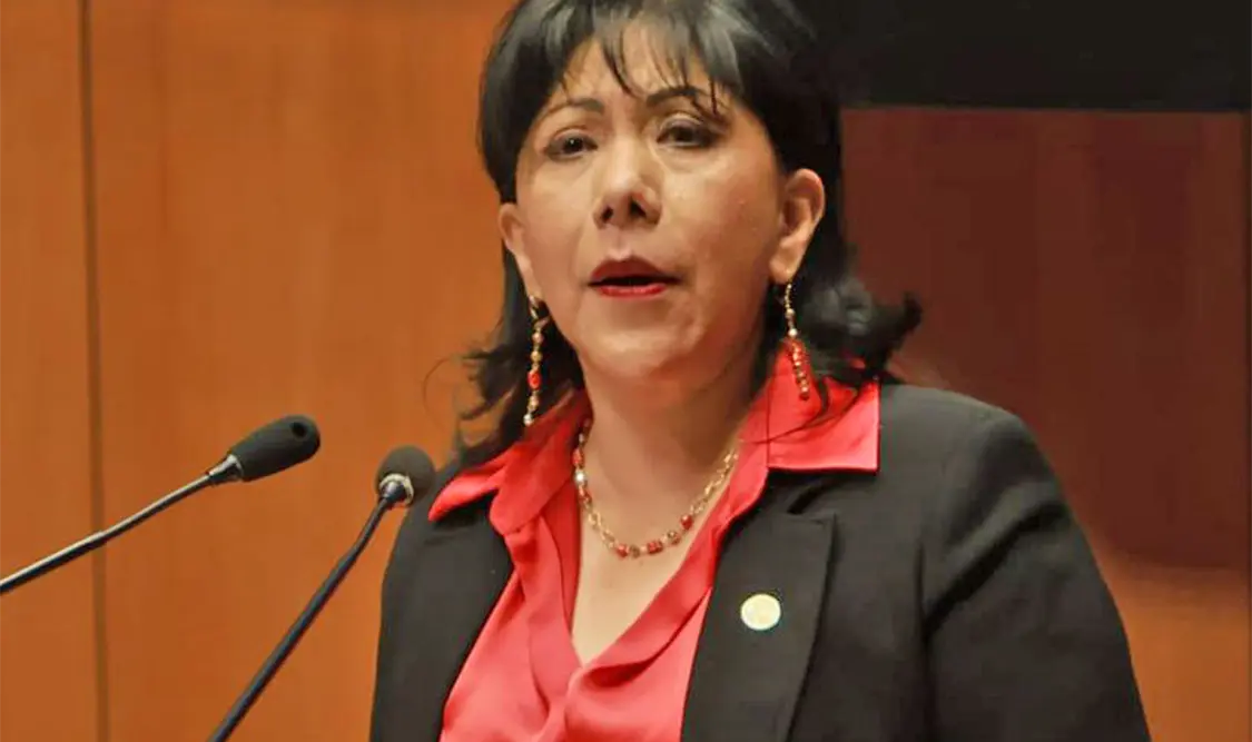 Senadora Anabell Ávalos Zempoalteca. Cortesía