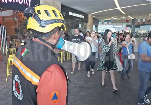 Simulacro en sábado reduce participación