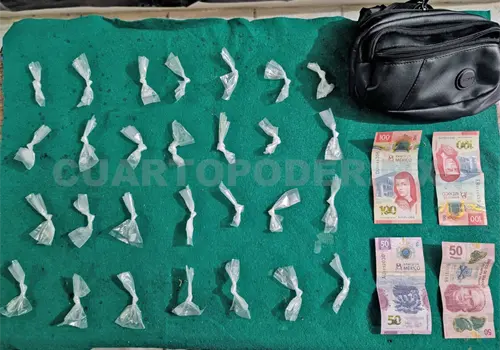 Vendía metanfetaminas en Pochimóvil; fue arrestado