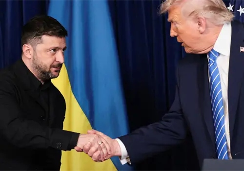 Zelensky anuncia encuentro con Trump
