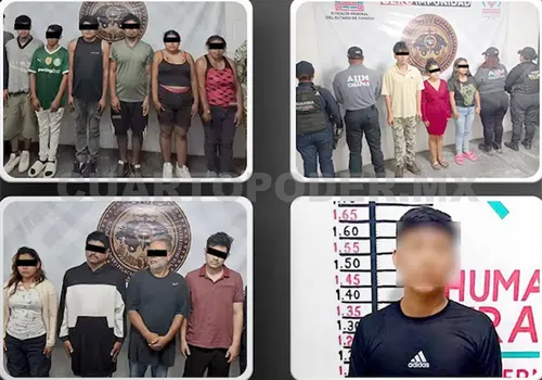 Logran múltiples detenciones en operativos en Tuxtla