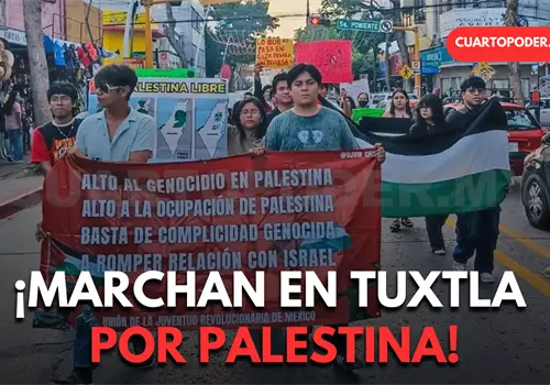 Activistas con postura crítica ante genocidio