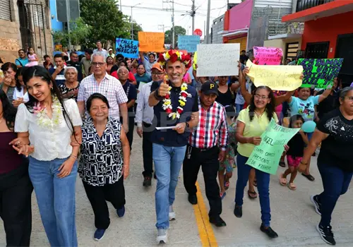 Inaugura alcalde Ángel Torres más Calles Felices