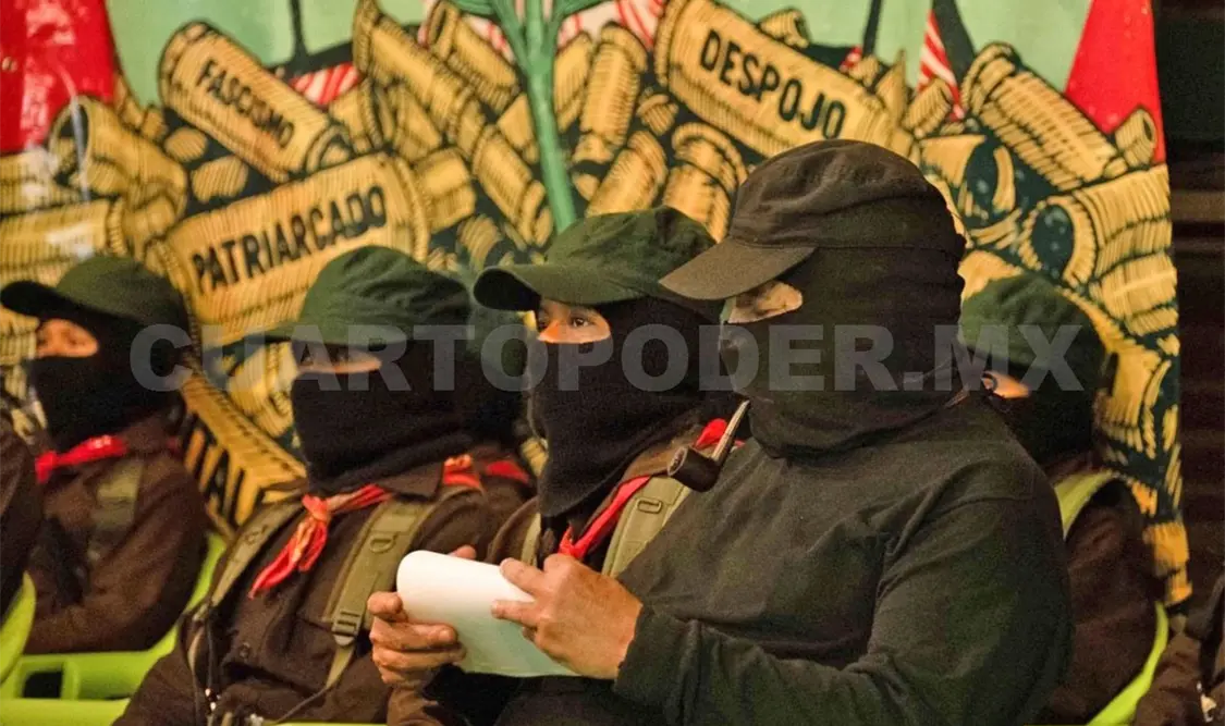 Durante el conversatorio está prevista la participación de la comisión sexta zapatista, de madres buscadoras. Cortesía