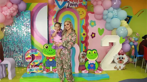 Aniela celebra sus dos añitos