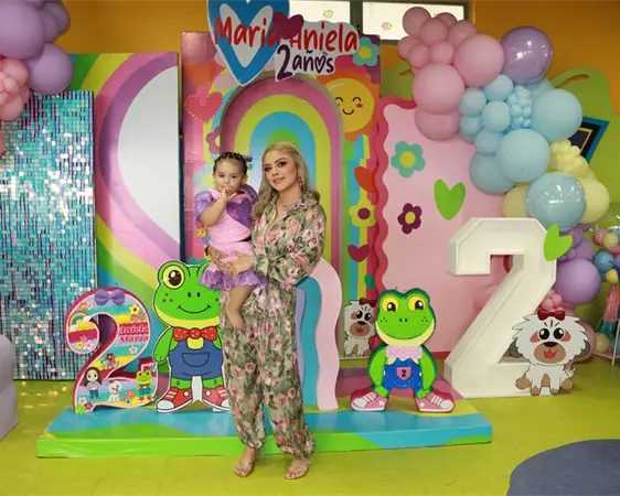 Aniela celebra sus dos añitos
