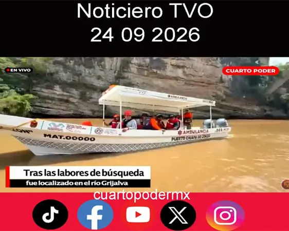 #Noticiero TVO #TuDiarioVivir con Adolfo Luján.