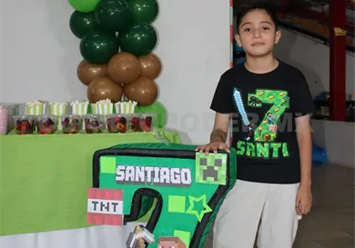 El pequeño Santiago cumple 7 años
