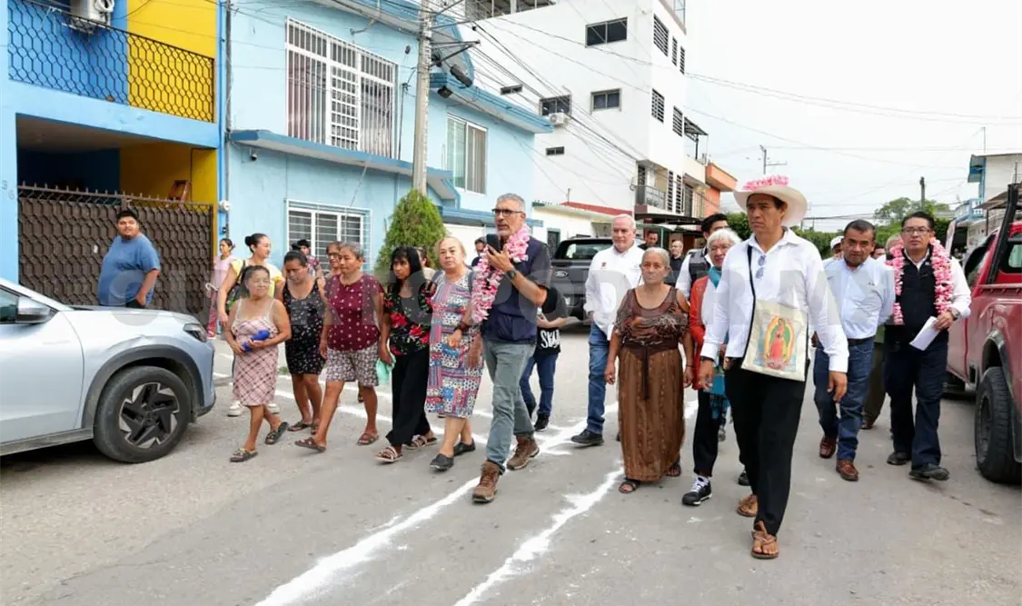 Seguimos trabajando para las familias: alcalde capitalino. Cortesía
