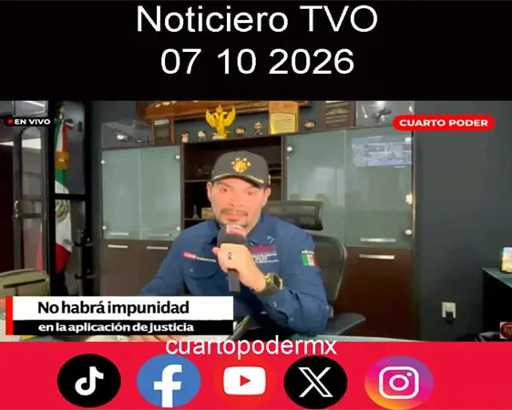 #Noticiero TVO #TuDiarioVivir con Adolfo Luján.