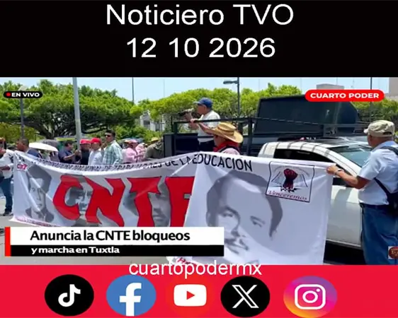 #Noticiero TVO #TuDiarioVivir con Adolfo Luján.
