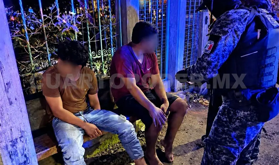 Las corporaciones de seguridad localizaron a dos personas que habían sido sacadas por la fuerza de su domicilio. Cortesía