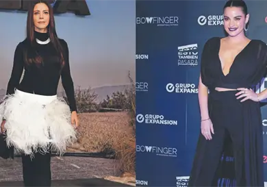 Belleza, cinta sobre el aplomo femenino
