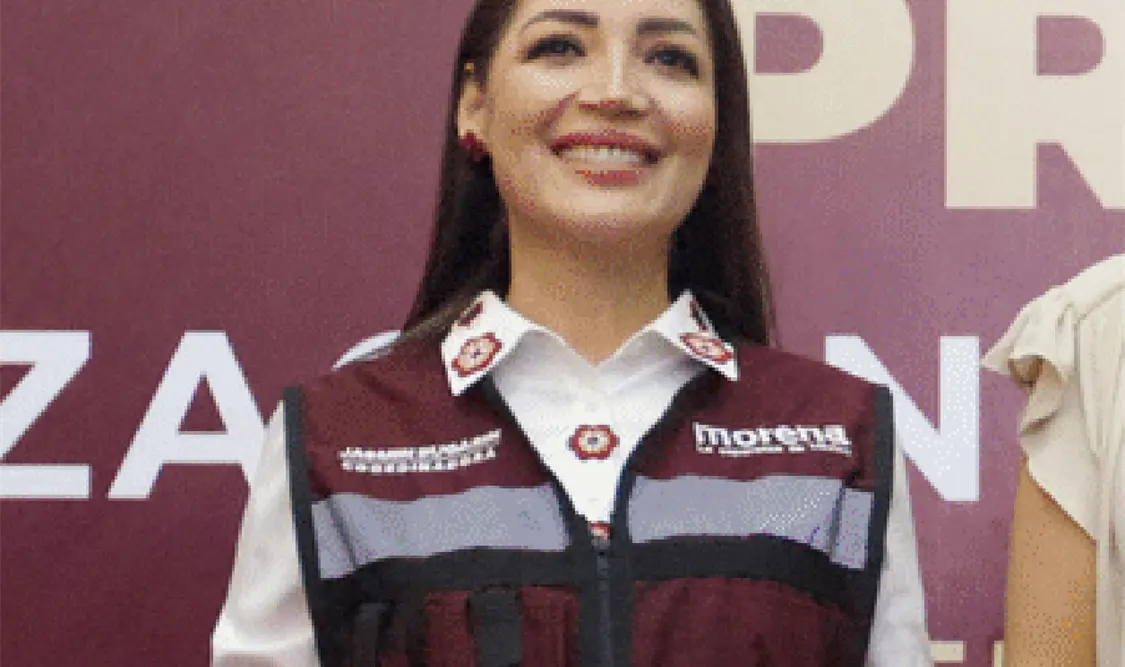 Renuncia al Verde Jasmine Bugarín y se afilia a Morena