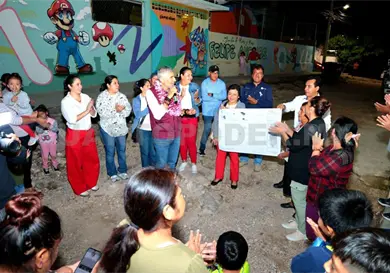 Ángel Torres anuncia otra Calle Feliz en la Potinaspak
