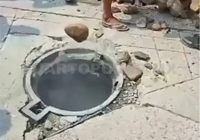 Atienden problema de descargas en Paredón
