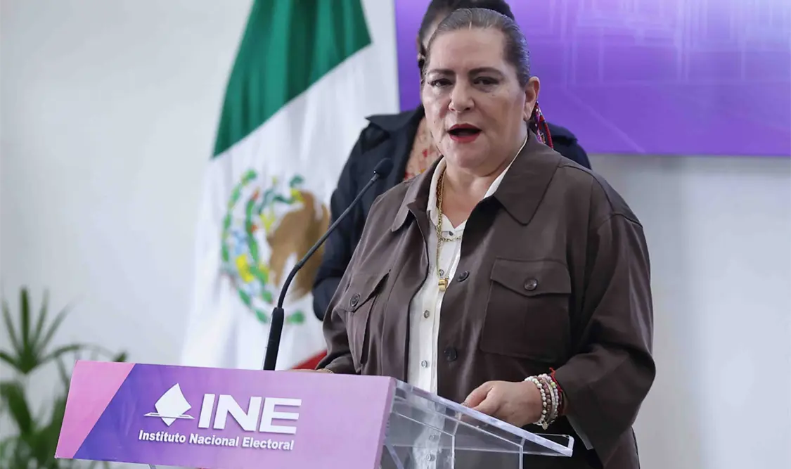 Se va del INE Taddei, luego de la polémica de días pasados. Cortesía