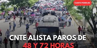 Retomará CNTE movilizaciones Retomará CNTE movilizaciones