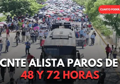 Retomar&aacute; CNTE movilizaciones