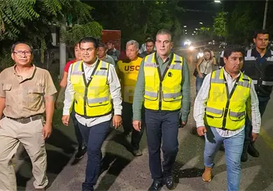 Se ilumina la zona baja de Tapachula Se ilumina la zona baja de Tapachula