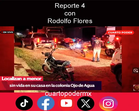REPORTE4 | 30 10 2026 con Rodolfo Flores